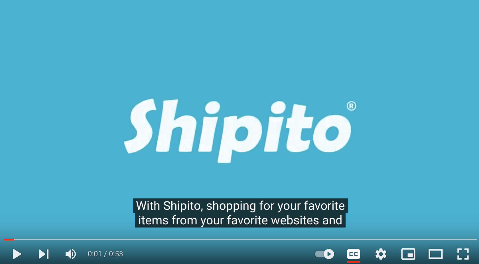 Shipito Video